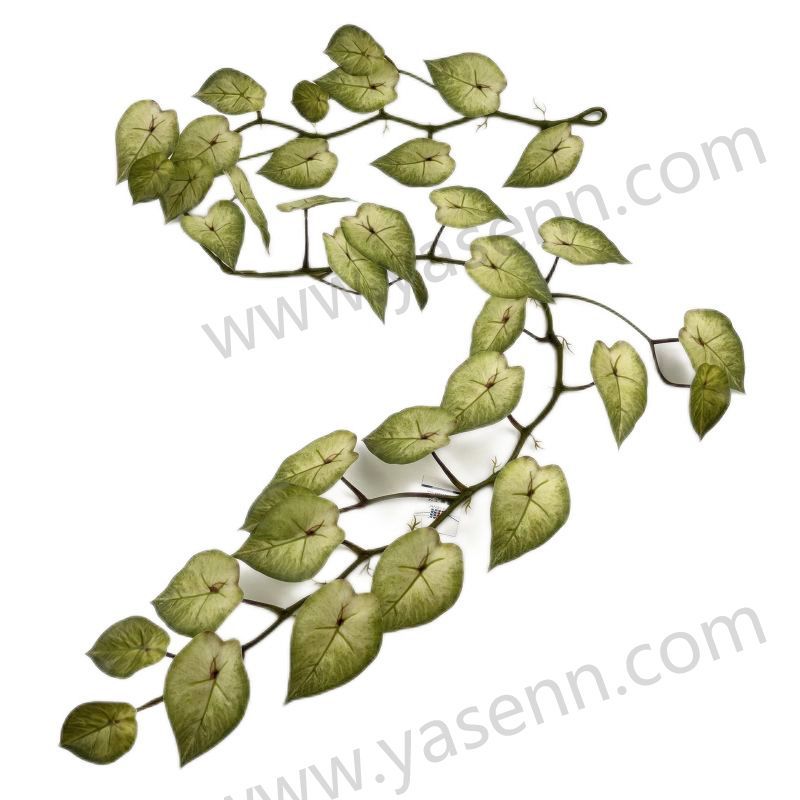 YSG23115 HEIGHT  170CM/ 3 SECTIONS/ RUBBERIZED FABRIC/37  LEAVES artificial plant