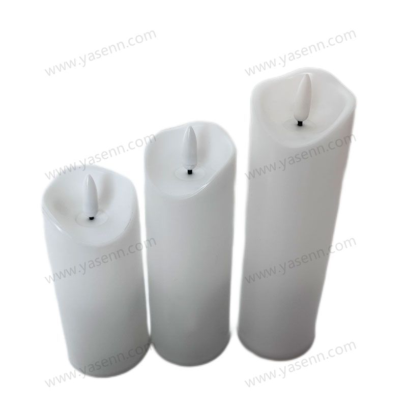 2" Bullet Led Candle Set of 3 Patented LED Candles YSC20033ABC