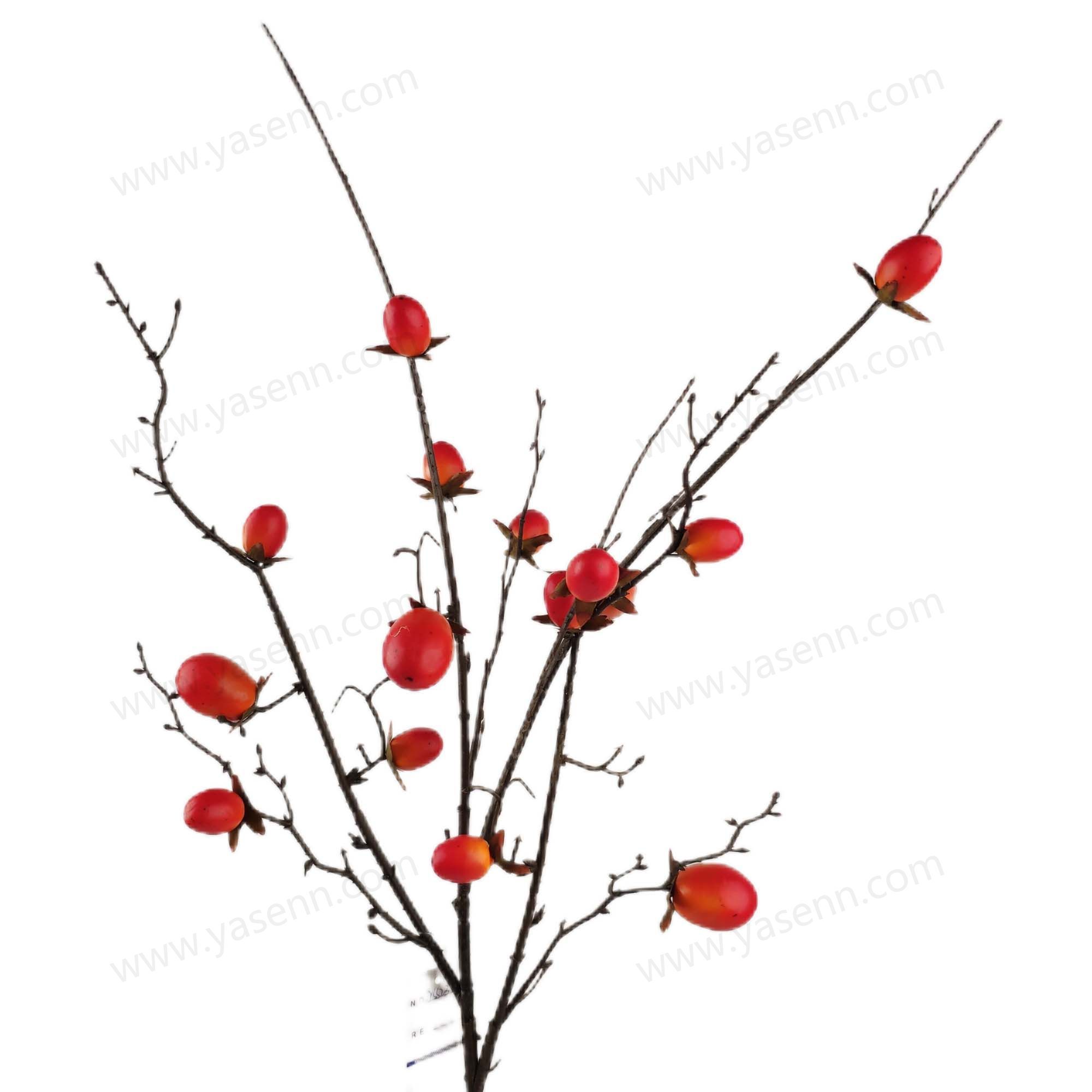 105CM4 PERSIMMON ARTIFICIAL FLOWER YSS23663
