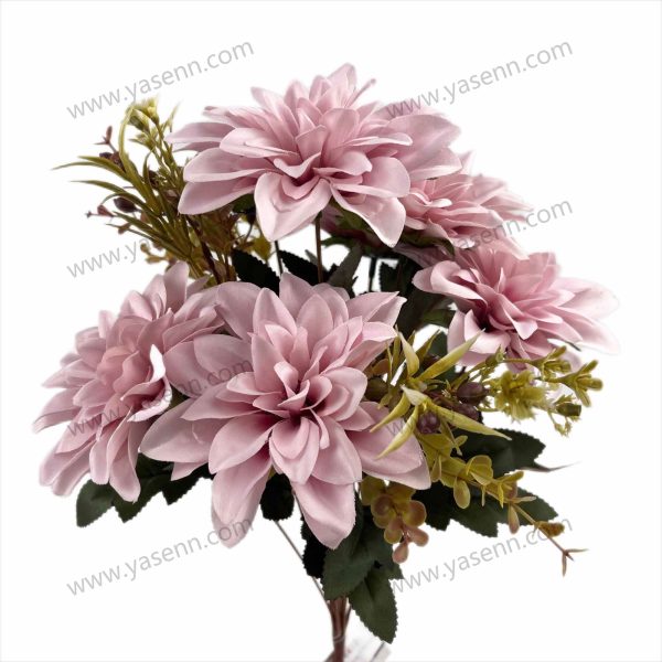 48CM 10 DAHLIA artificial bouquet YSZ19123