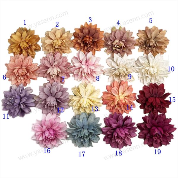 YSZ20040 | 65cm Premium Artificial Dahlia Spray (3 Branches)