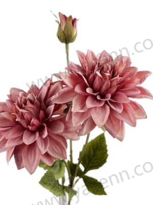 YSZ20040 | 65cm Premium Artificial Dahlia Spray (3 Branches)