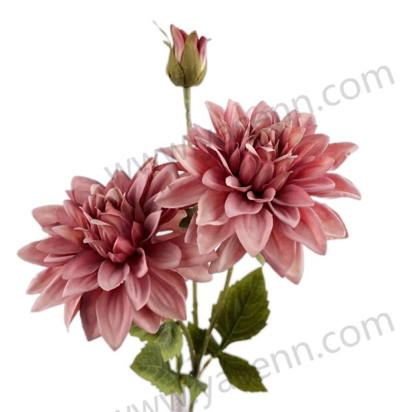 YSZ20040 | 65cm Premium Artificial Dahlia Spray (3 Branches)