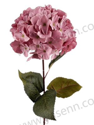 YSZ20055 Grand Flocked Hydrangea Single Stem - YSZ20055