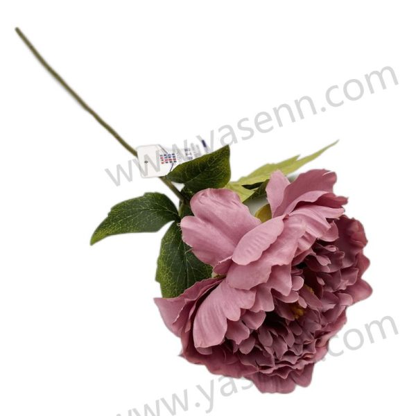 Graceful Peony Single Stem – Elegant Floral Accent YSZ20124
