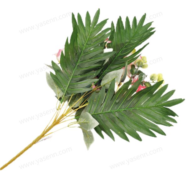 Lush Artificial Peony Bouquet 48cm Tall 11 Stems Pongee Plastics YSB23453