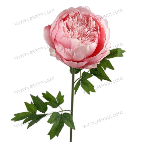 Elegant Peony Stem – Lifelike Floral Accent YSF18017