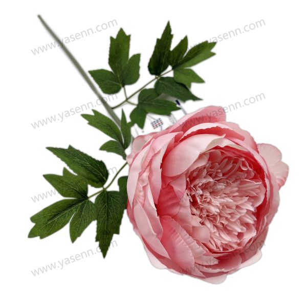 Elegant Peony Stem – Lifelike Floral Accent YSF18017