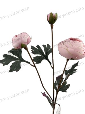 Charming Camellia Stem – Lifelike Floral Accent YSF18094