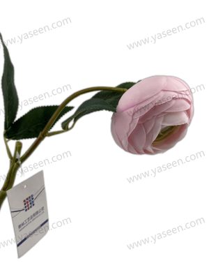 YSF18124 Elegant Camellia Stem – Lifelike Floral Accent YSF18124