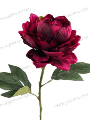 YSF18127 Lush Peony Stem – Lifelike Floral Accent YSF18127