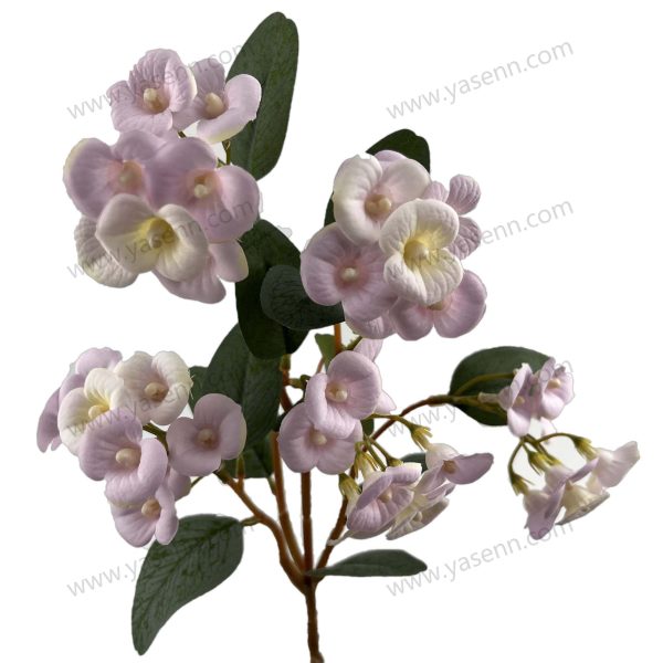 Delicate Pea Blossom Stem – Lifelike Floral Accent YSF20051