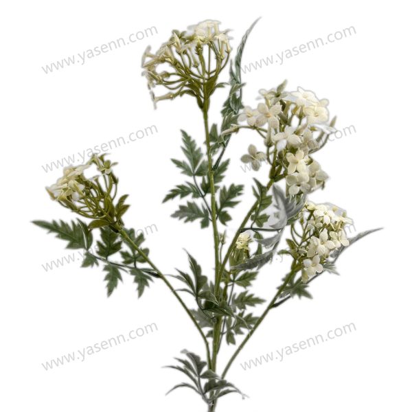 Lifelike Flocked Plastic Grass Stem – Vibrant Greenery Accent YSL23250