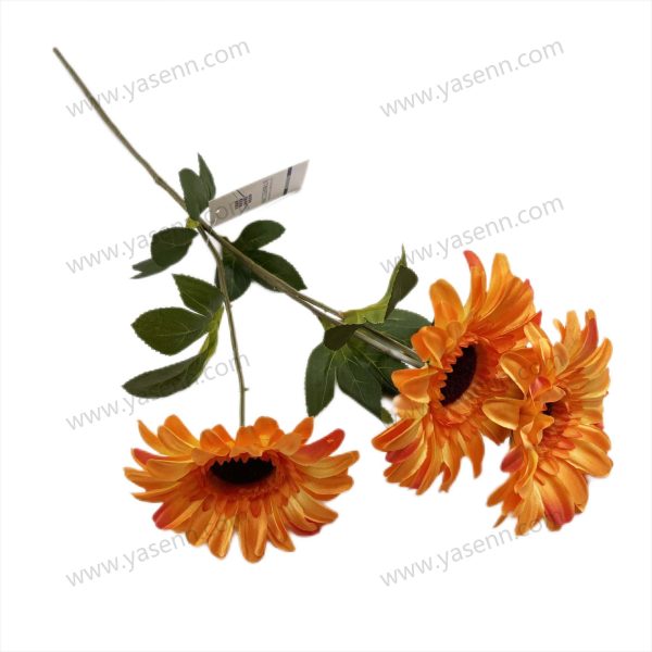 Elegant Gebera Stem – Lifelike Floral Accent YSZ19101