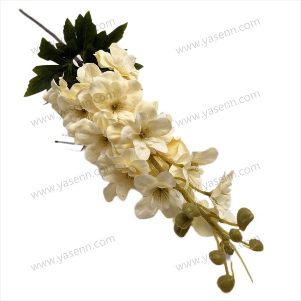 Lifelike Delphinium Stem – Elegant Floral Accent YSZ19162