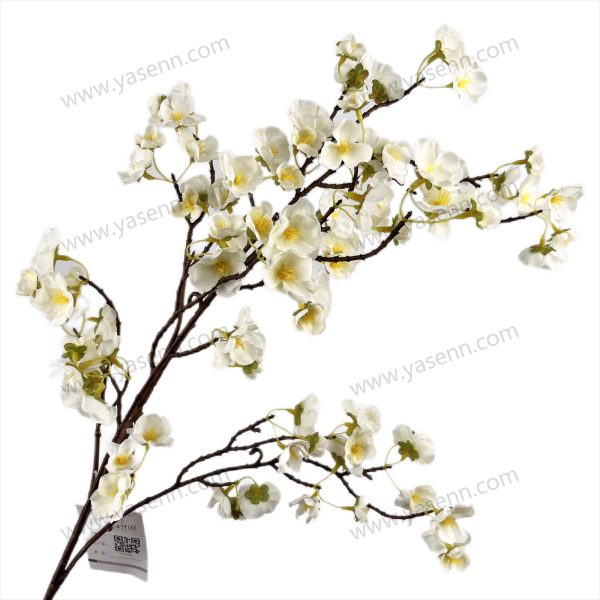 Elegant Apple Blossom Stem – Lifelike Floral Accent YSZ19166