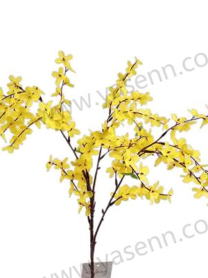 Bright Forsythia Stem – Lifelike Floral Accent YSZ19250