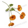 Elegant Poppy Stem – Lifelike Floral Accent YSZ20028