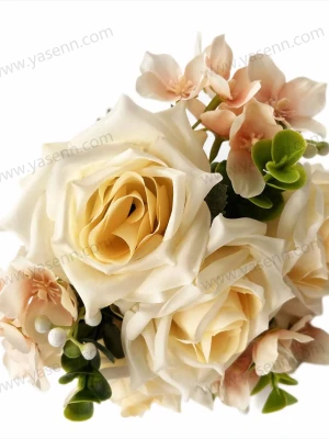 artificial rose bouquet with fillers bulk