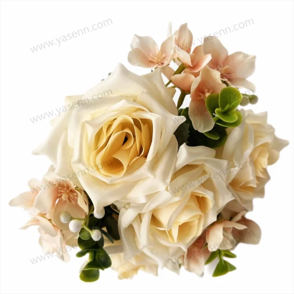 artificial rose bouquet with fillers bulk